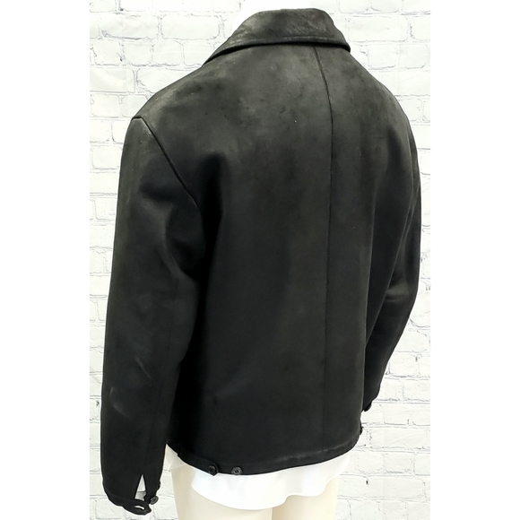 SOLD! Seraphin Jacket Leather Shearling - Picture 5 of 13